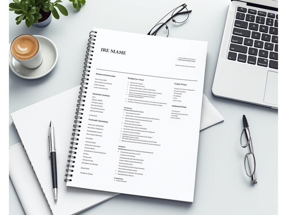 Modern professional resume at digital portfolio samples